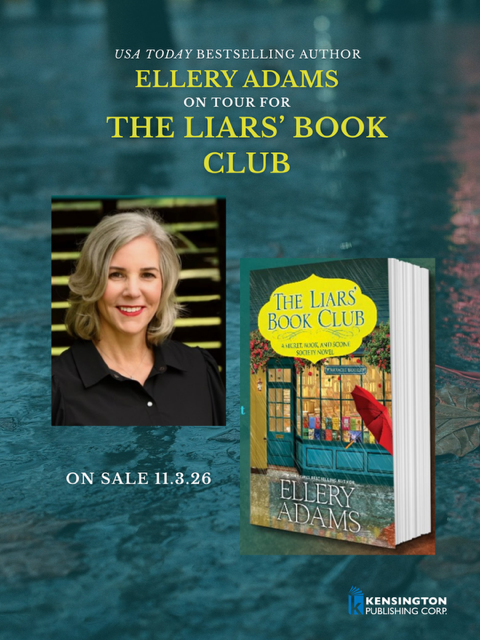 Ellery Adams' THE LIARS' BOOK CLUB Tour Dates